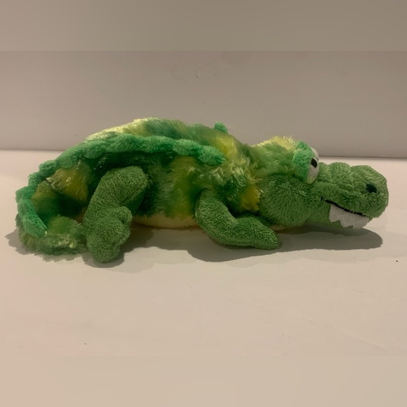 GANZ Webkinz Crocodile HM215 Stuffed Animal Plush Green 14" No Code Pre-owned - Picture 6 of 7